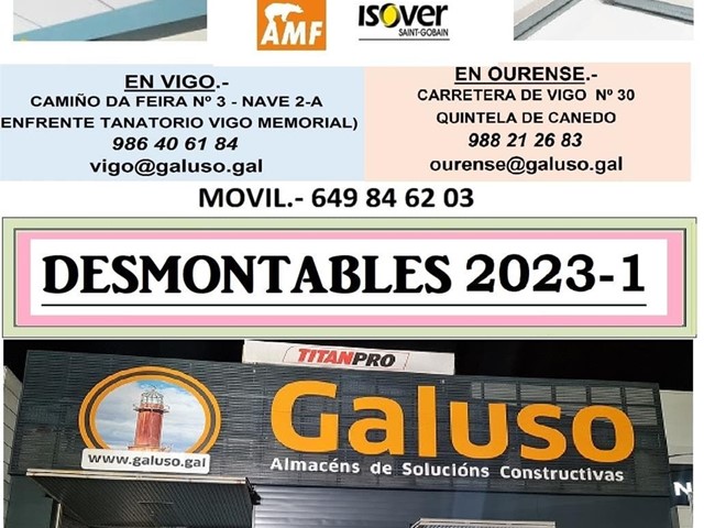 TARIFA DESMONTABLES 2023-1